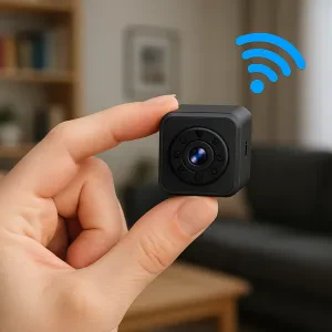 Discover the power of discreet surveillance with this compact camera