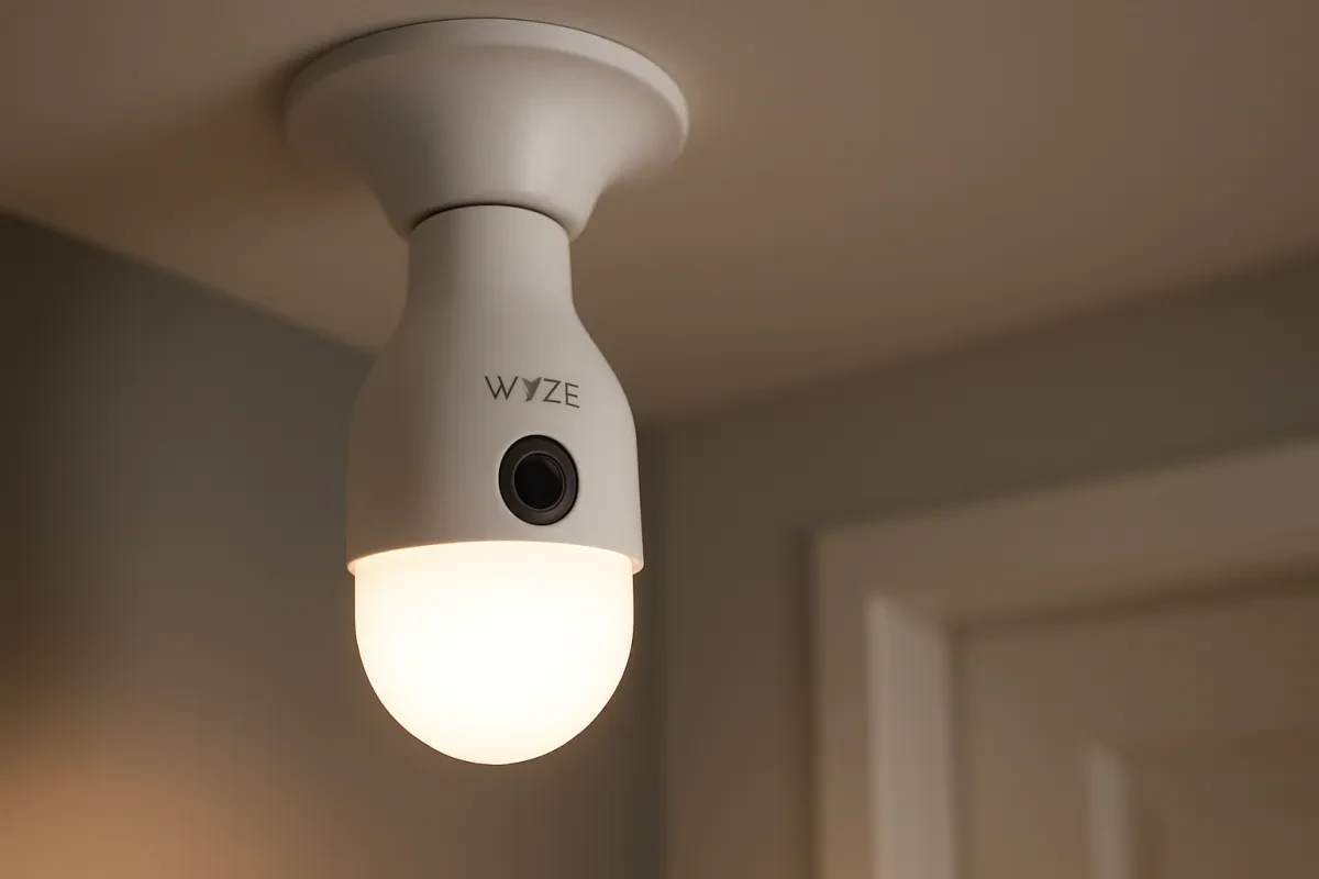 Stay Secure with Wyze Bulb Cam 2K HD