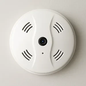 A discreet way to keep an eye on your space while staying safe