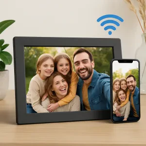 Share your favorite moments instantly with a smart and stylish frame