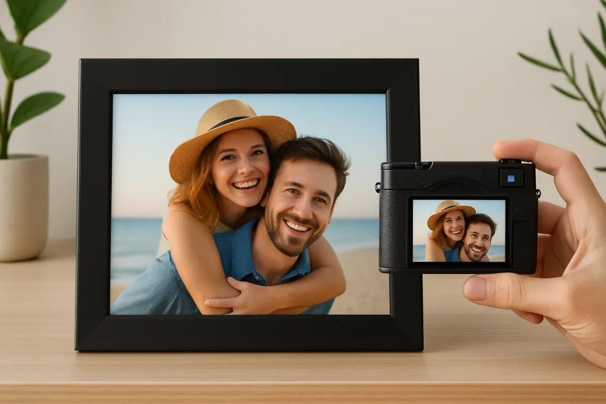 Capture Memories with WiFi Picture Frame Spy Camera