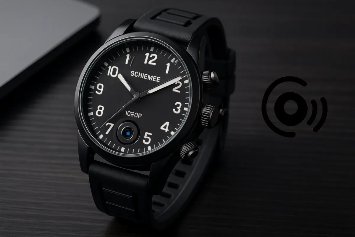 Schenke 1080P Hidden Camera Watch Review