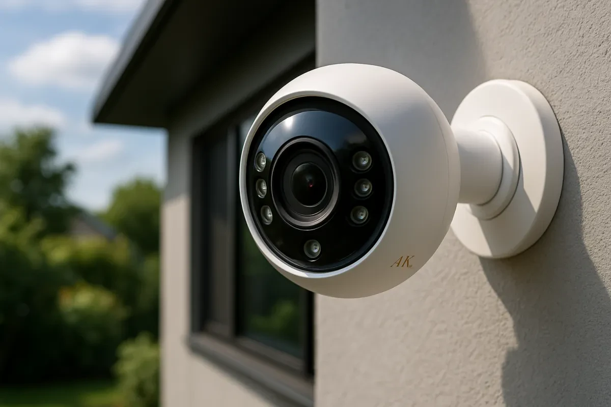 Smart Security Camera That Sees All in 4K