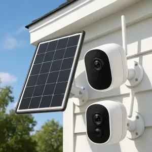 Keep an eye on your property with wireless solar-powered security cameras that are easy to install and super effective