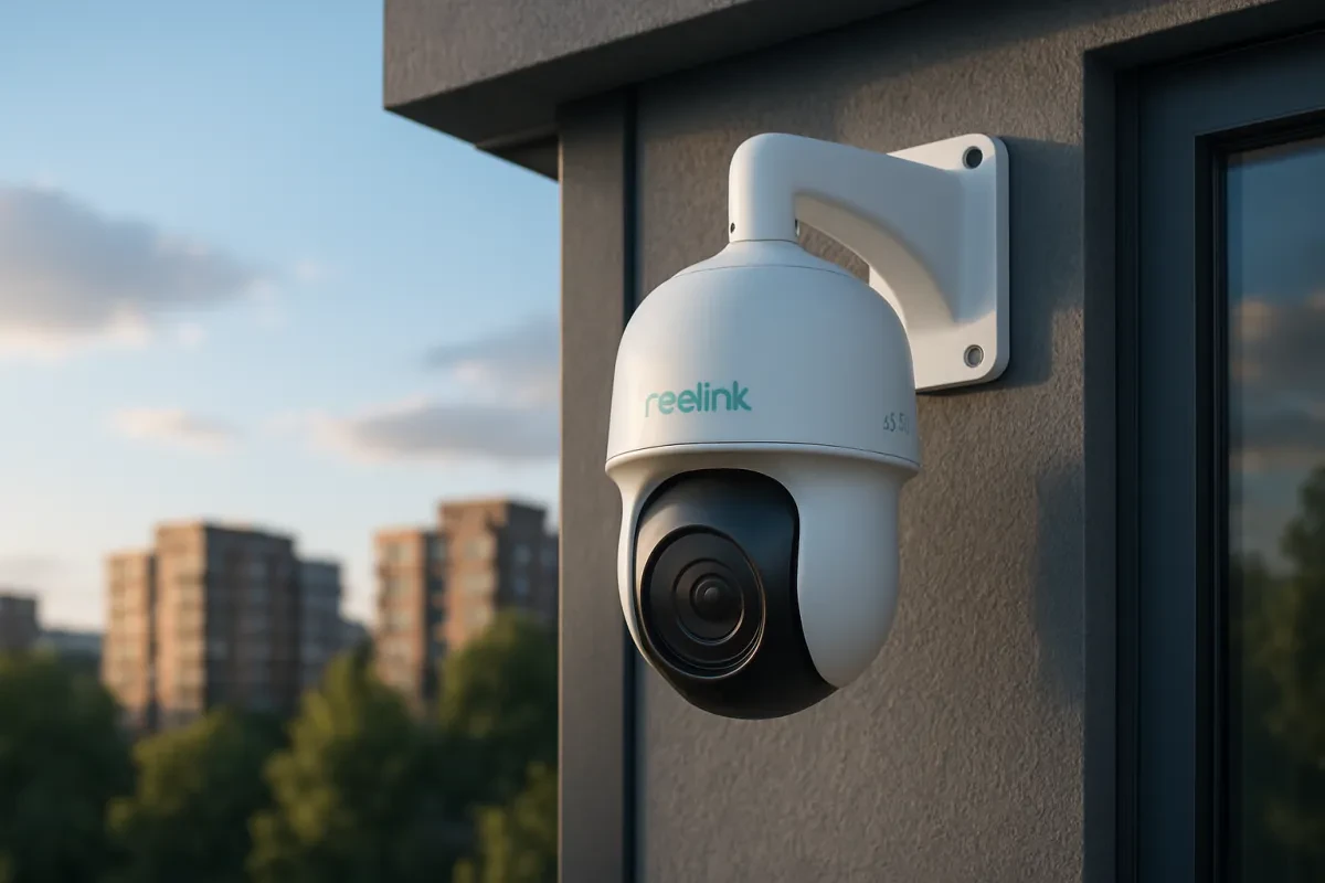 Zoom in with Reolink 4K PTZ Dome Camera