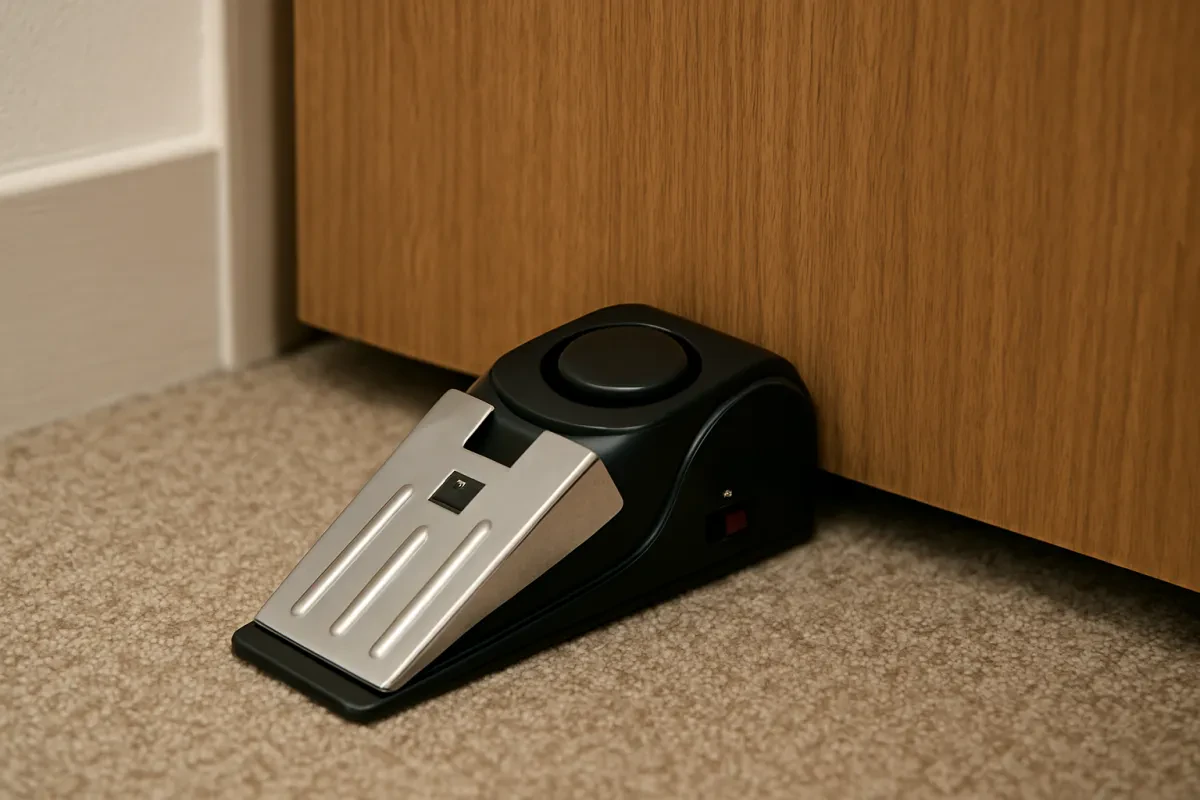 Stay Safe with Travel Door Stop Alarm