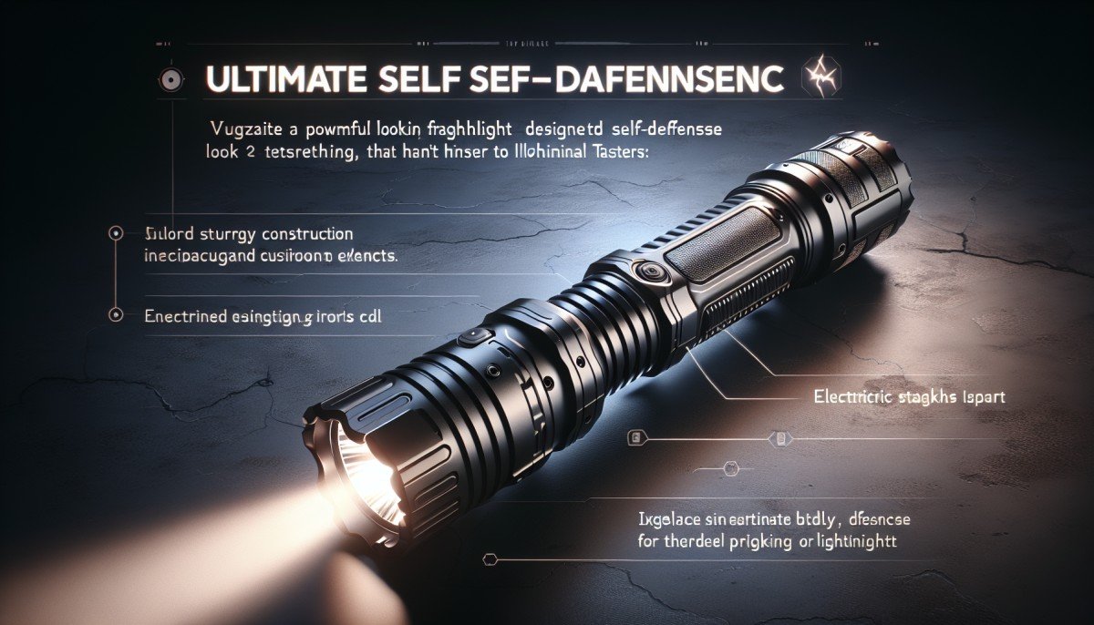 TASER StrikeLight 2: Ultimate Self-Defense Flashlight