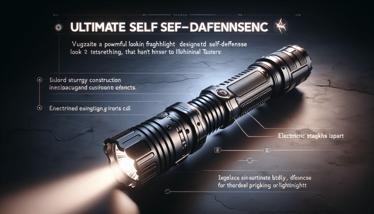 TASER StrikeLight 2: Ultimate Self-Defense Flashlight