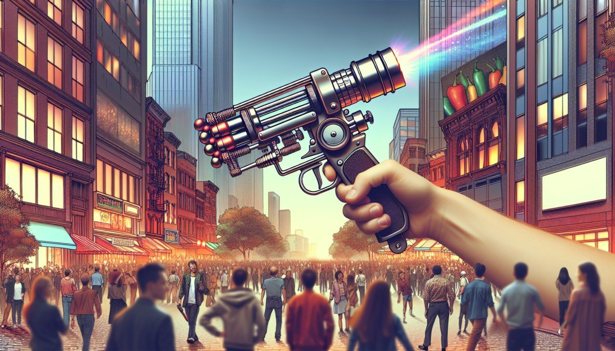 Unleash Fun with Streetwise The Heat Pepper Launcher
