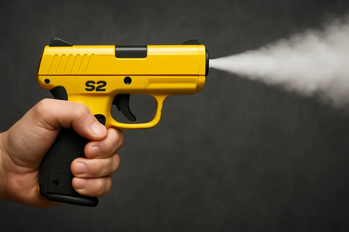 Defend Yourself with S2 Yellow Pepper Spray Gun