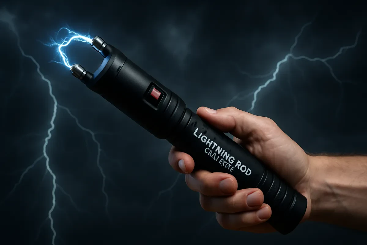 Stay Safe with the Lightning Rod Stun Stick