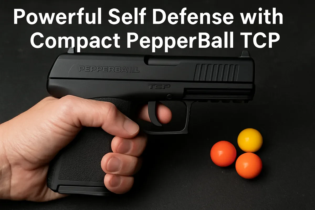 Powerful Self Defense with Compact PepperBall TCP