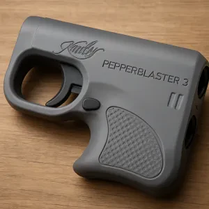 👇🎥 SEE VIDEO BELOW 🔥👀 Stay safe and feel confident with the Kimber PepperBlaster 3 Gray in your hand
