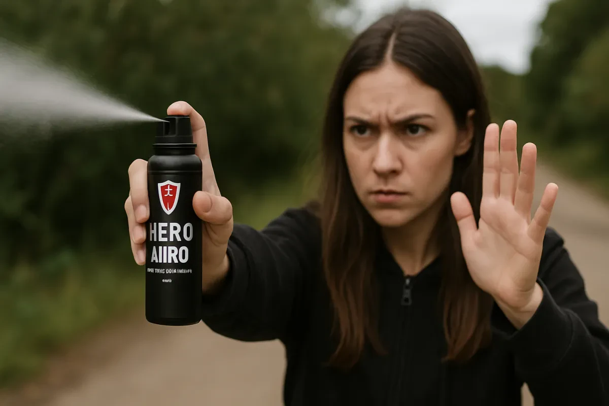 Protect Yourself with HERO AiiRO Self Defense Gel