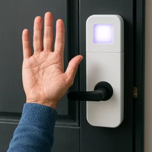 Discover the convenience and security of using your palm for quick and safe access to your home