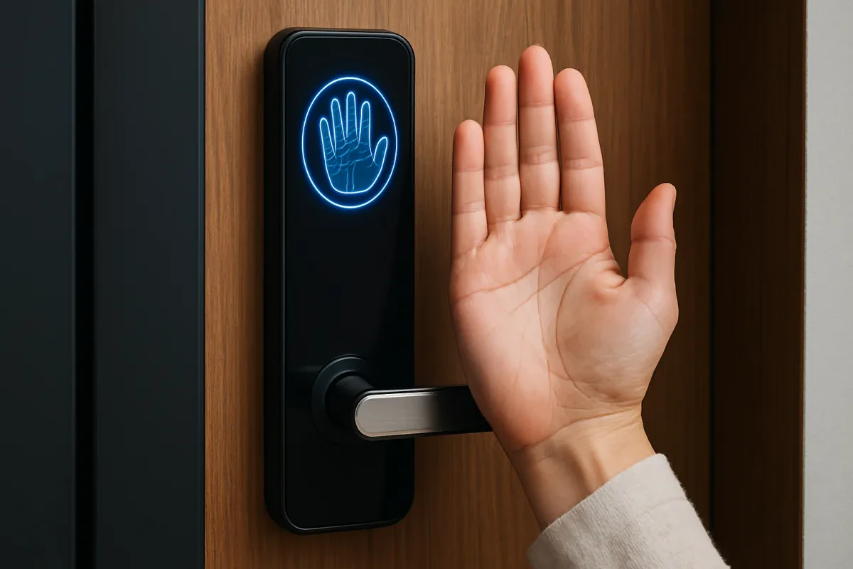 Unlock Your Home with Palm Vein Technology