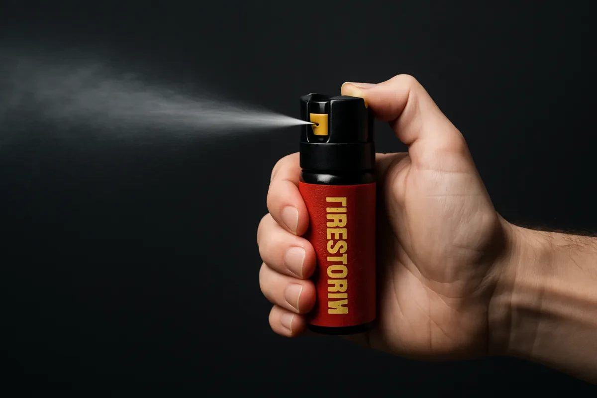 Powerful Protection with Compact Firestorm Pepper Spray