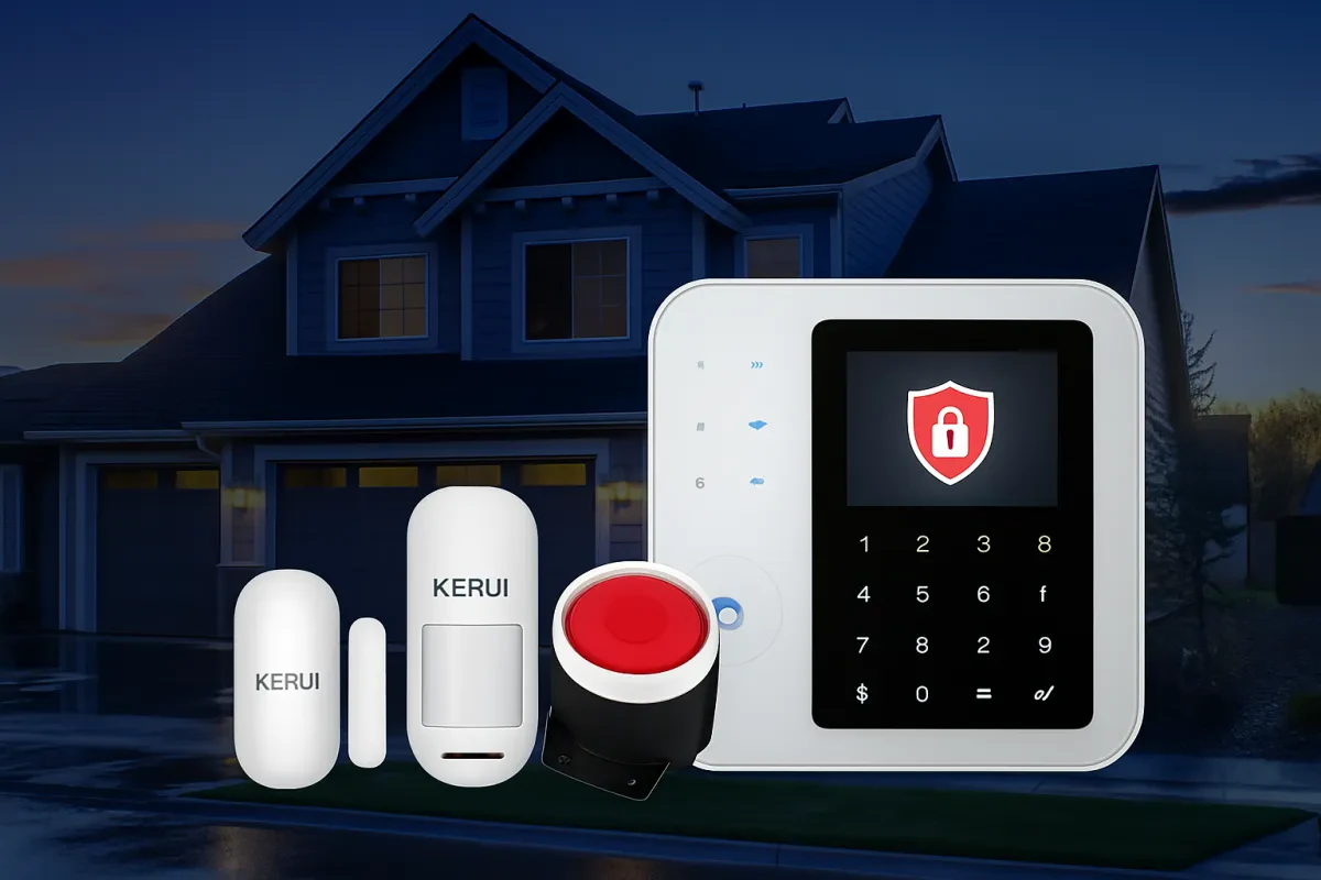 Secure Your Home with KERUI Alarm System