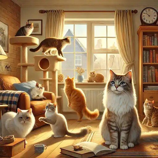Feline Stories: Whiskers and Wonders