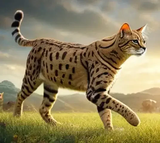 The Savannah Cat: A Majestic Hybrid Feline