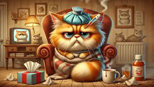 So Your Cat Has the Flu-The Sneezing Cat