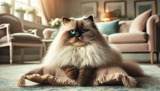 Meet the Cuddly Himalayan Cat Breed