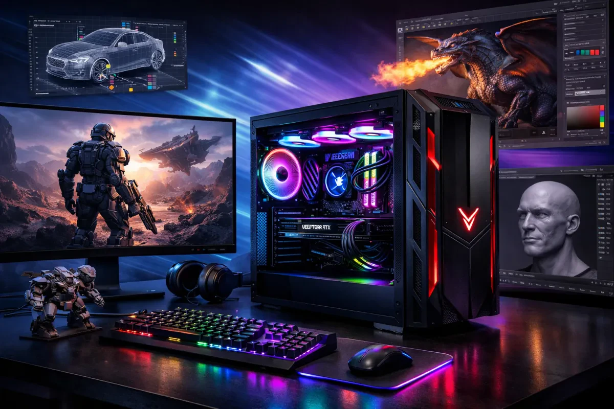 Velztorm Praetix 3D Desktop PC Review