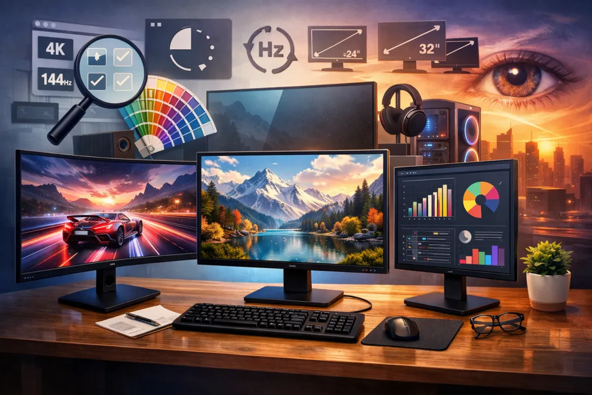 Selecting the perfect PC monitor: a guide
