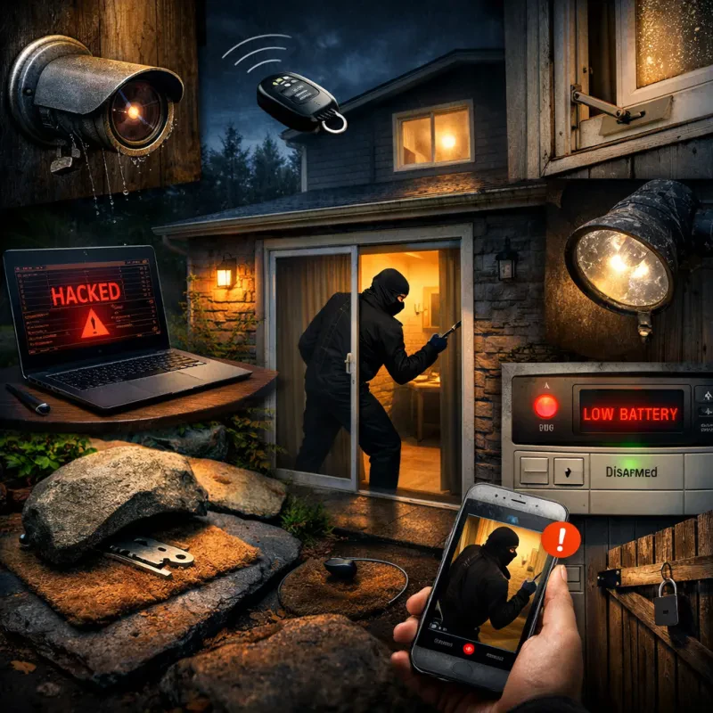 Identifying the key vulnerabilities that compromise home security and methods to rectify them