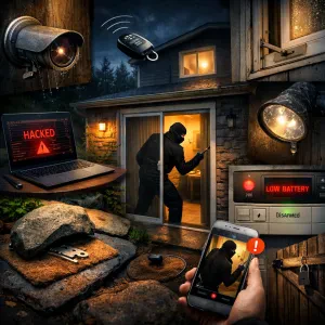 Identifying the key vulnerabilities that compromise home security and methods to rectify them