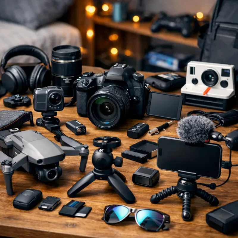 Explore the must-have gadgets for teenage boys who are passionate about photography