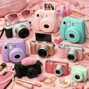Capture memories with style using these top cameras for fashionable teenage girls