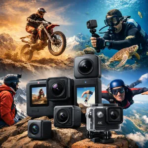 Everything you need to know about the best action cameras that will ensure you never miss a moment of your thrilling escapades