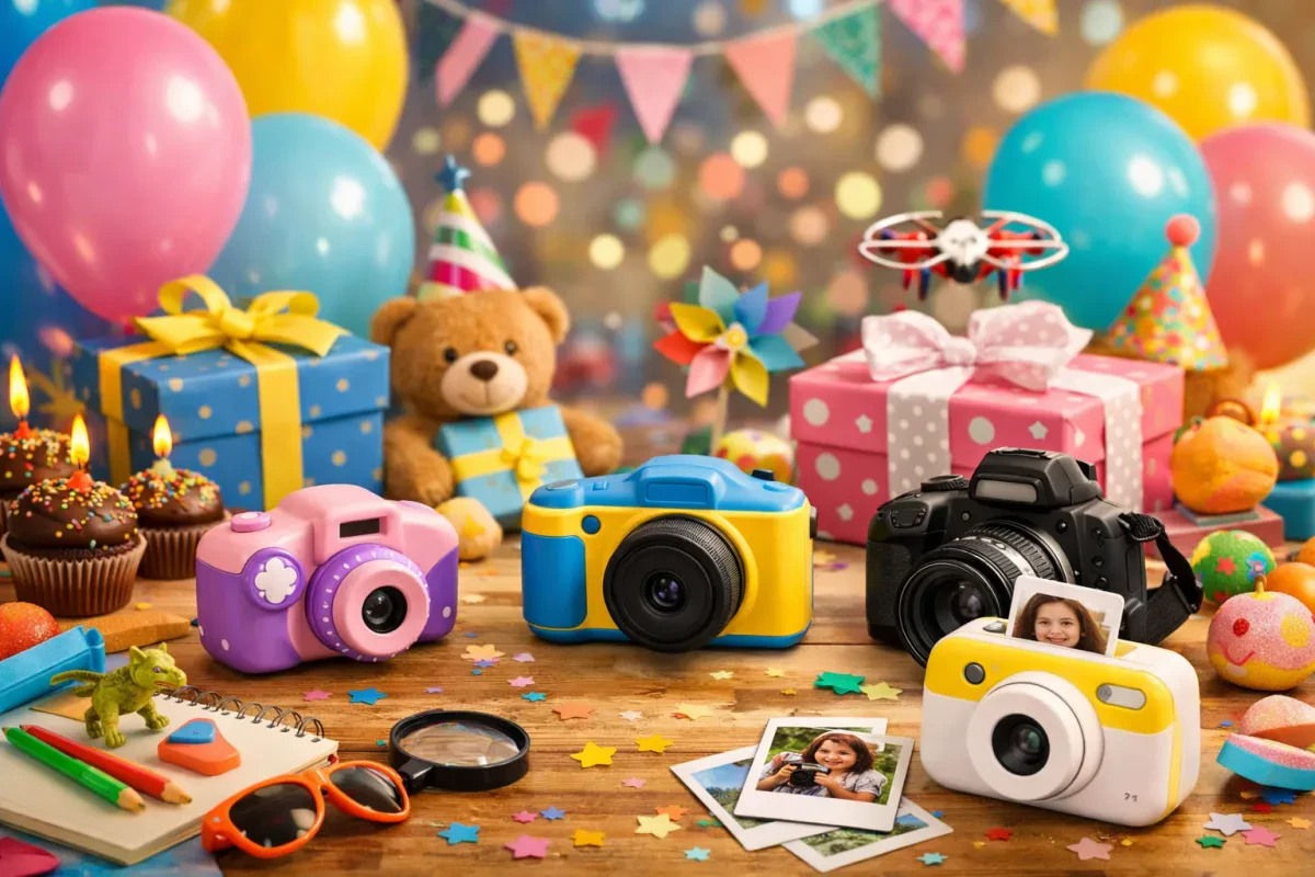 The Perfect Birthday Gift: Choosing the Right Camera for Your Little Photographer