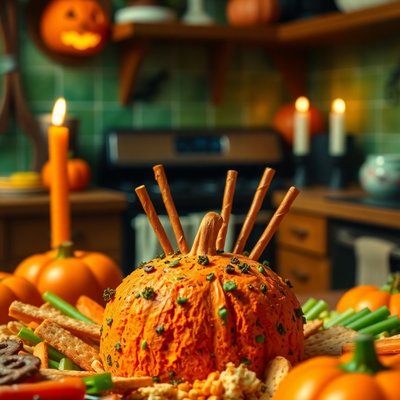 halloween cheese ball