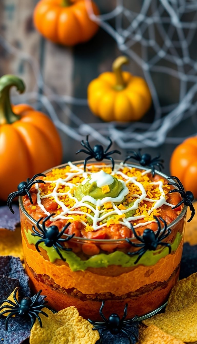 spoders web dip