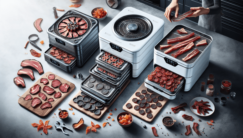 Find the ideal dehydrator for making delicious jerky consistently with these top four options