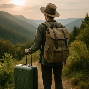 Travel light and green with stylish and durable eco-friendly luggage