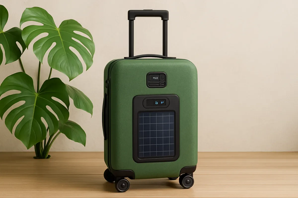 Eco Friendly Luggage with Smart Features for Travelers