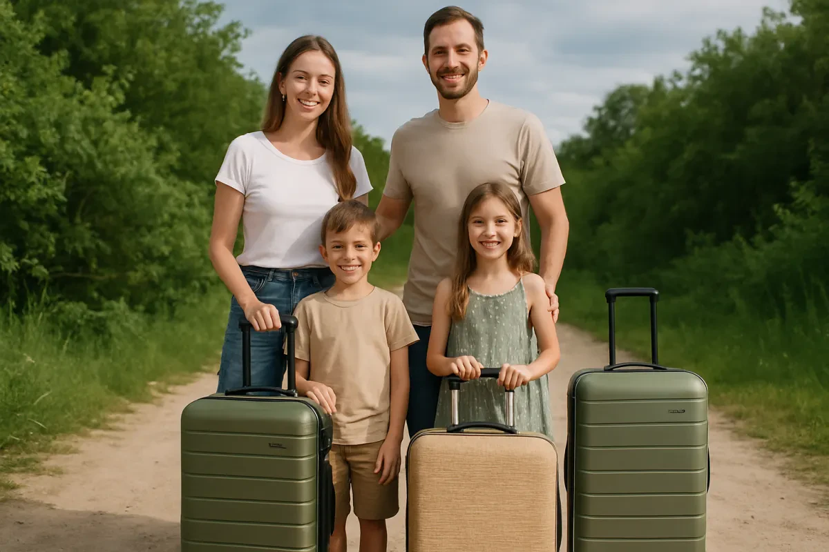 Eco Friendly Luggage for Families That Rocks