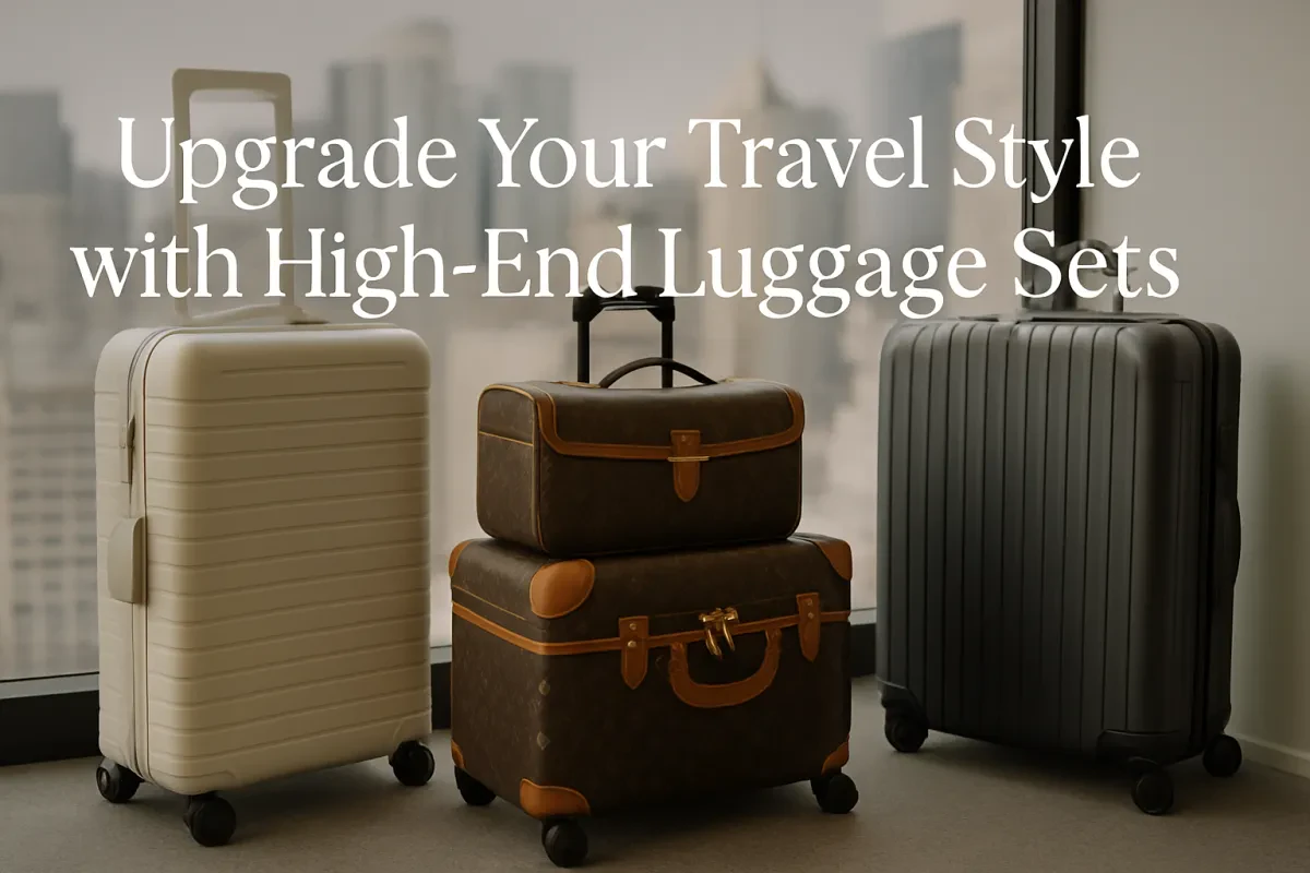 Upgrade Your Travel Style with High-End Luggage Sets