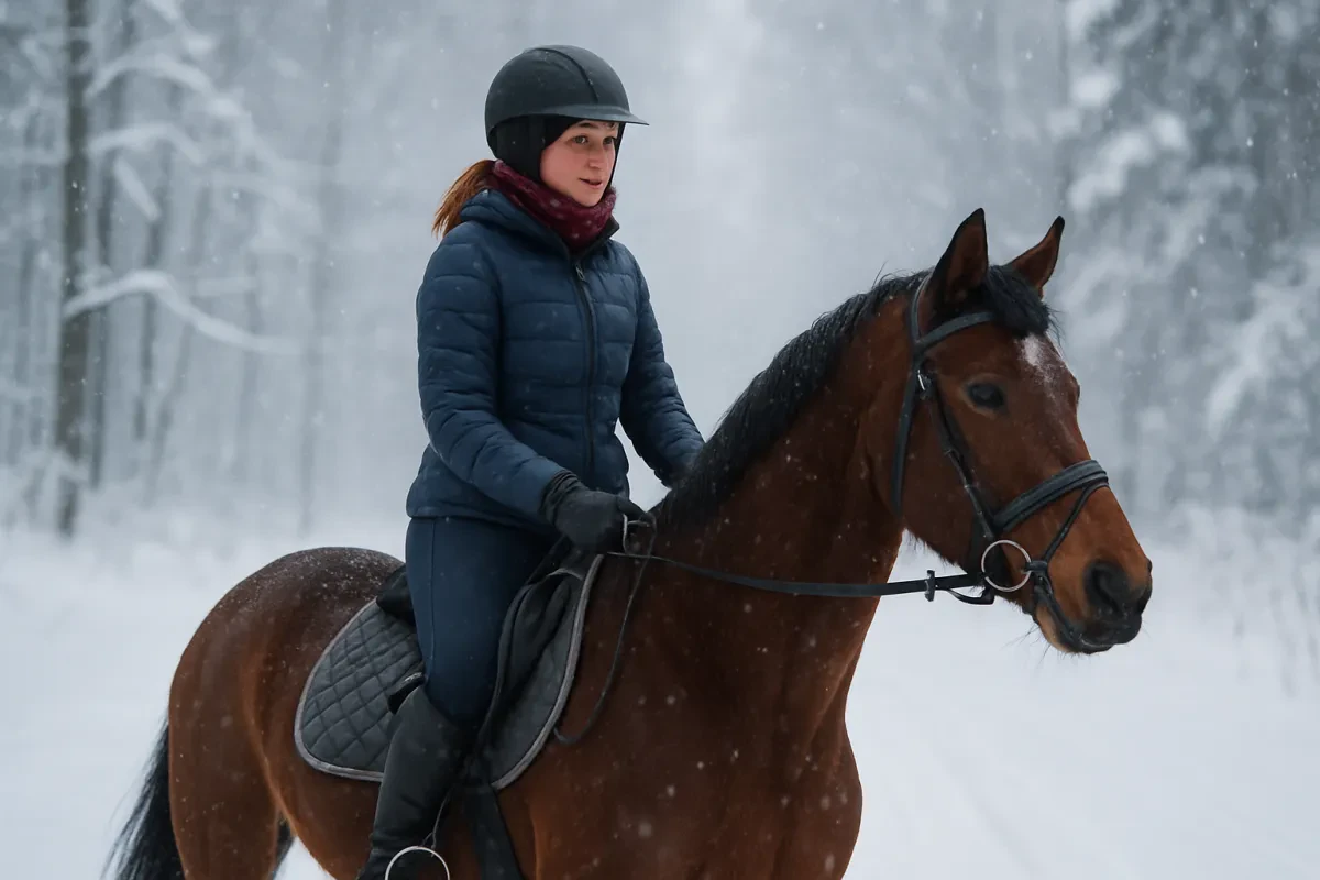 Stay Warm with Winter Horse Riding Clothing For Cold Weather