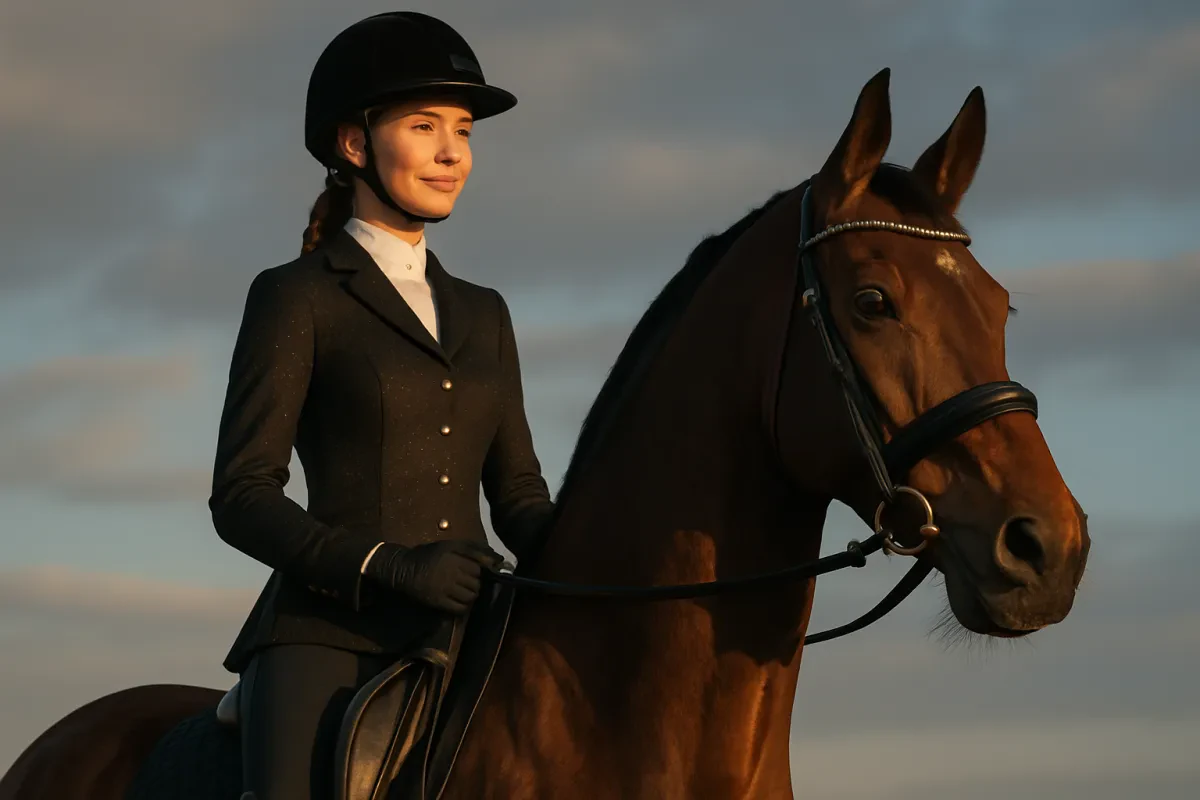 Stylish Horse Riding Apparel For Women That Shines