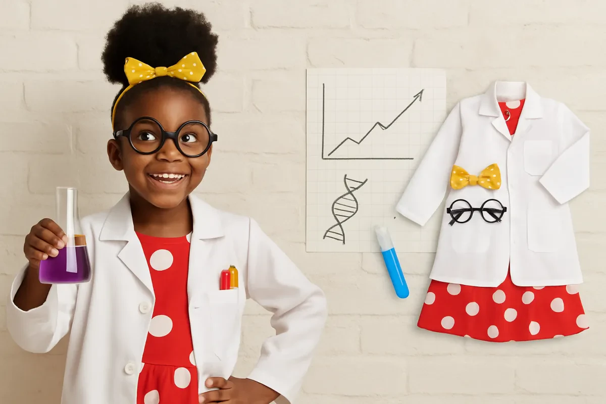Ada Twist Scientist Costume Set for Curious Kids