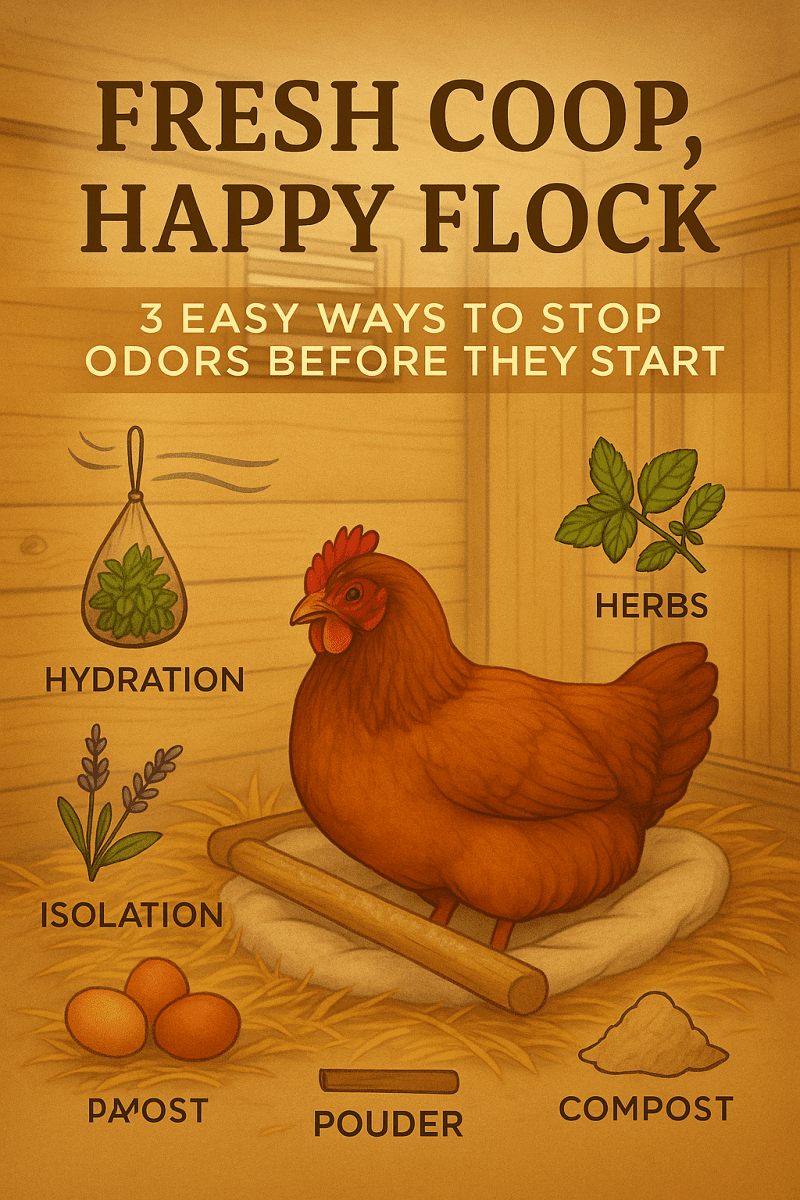 Coop Odors Driving You Nuts? 