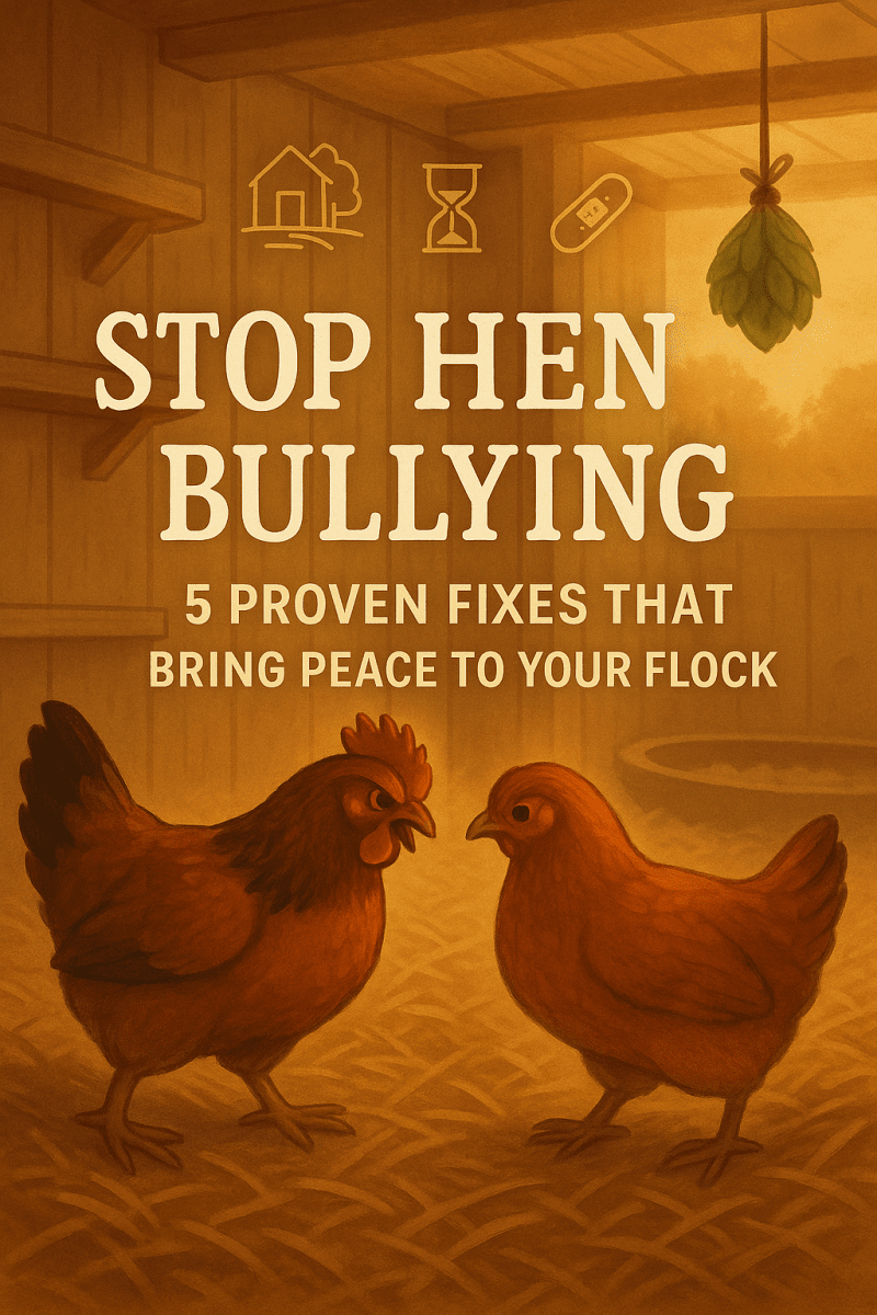 Why Your Chickens Are Pecking Each Other