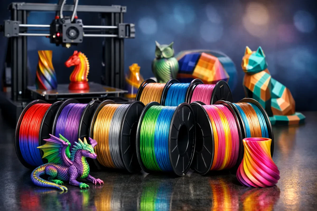 MIKA3D 6 Spools Bicolor Dual Color 3D Printer Filament Bundle Review