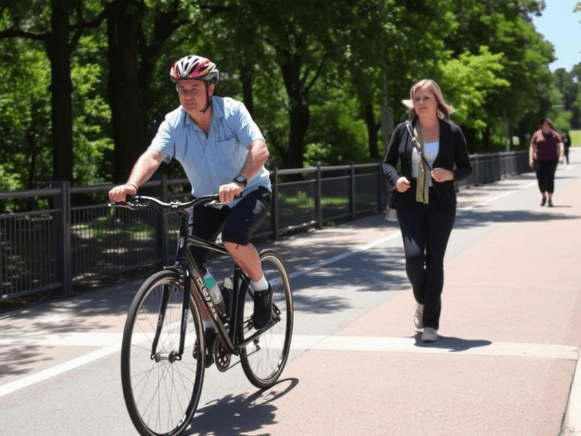 "Cycling Etiquette: Respecting Others on the Bike Path"