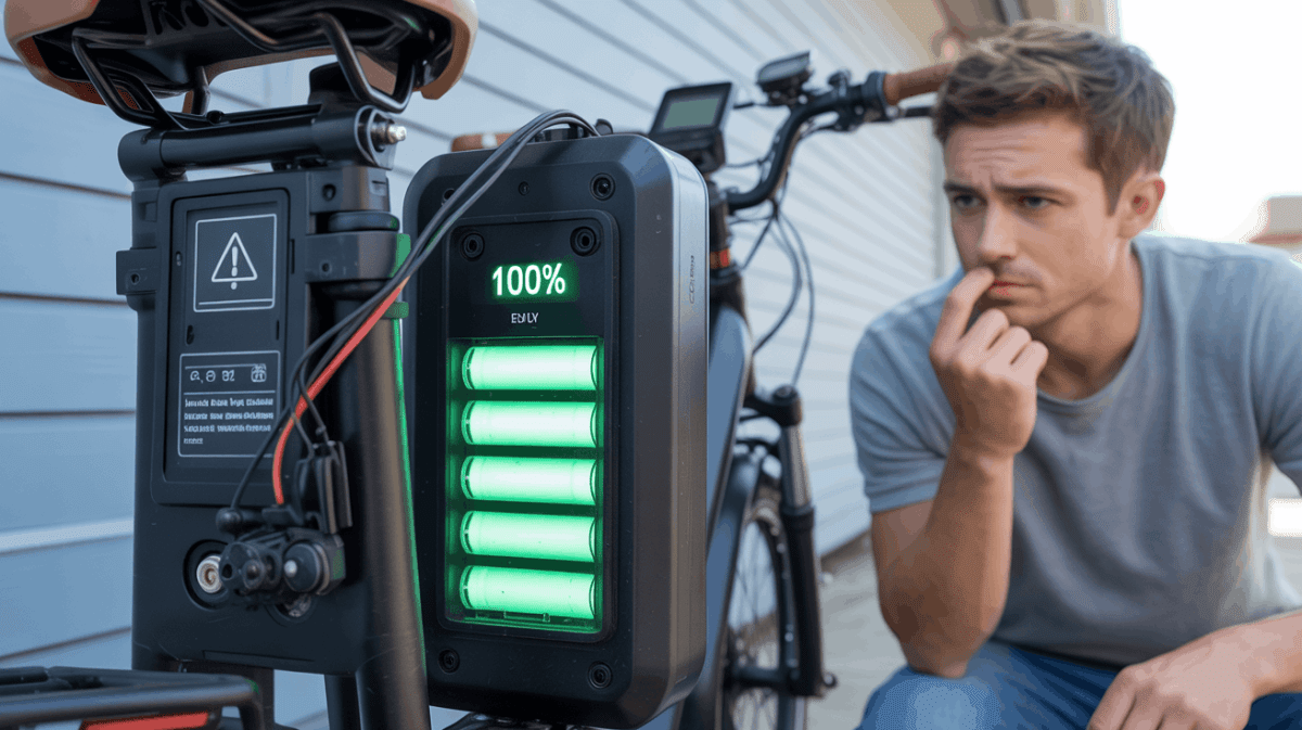 E-Bike Battery Fully Charged But Not Working