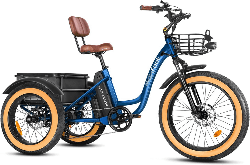 MAXFOOT MF30 Electric Tricycle Review for 2025 – Top Fat Tire E-Trike?